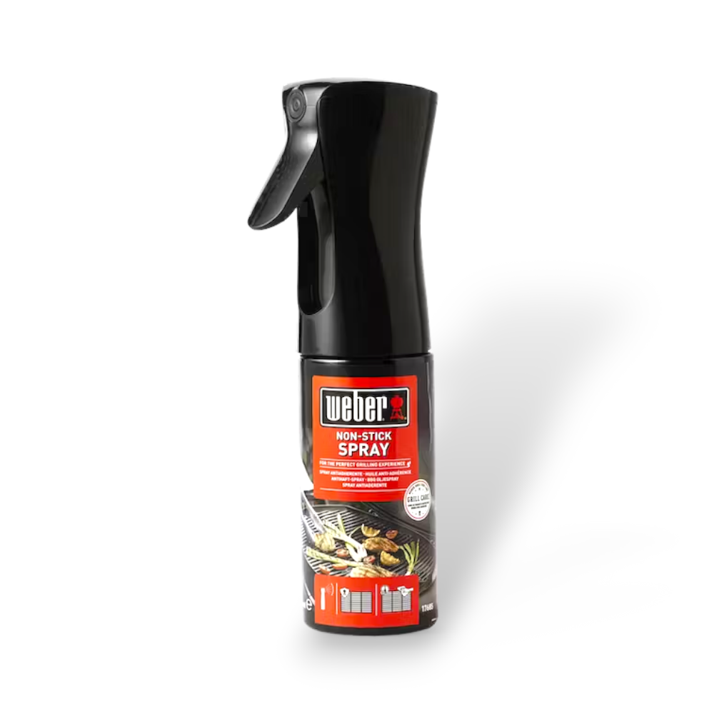 Spray antiadhésif pour barbecues à gaz et charbon de bois aux ingrédients naturels 200 ml WEBER 