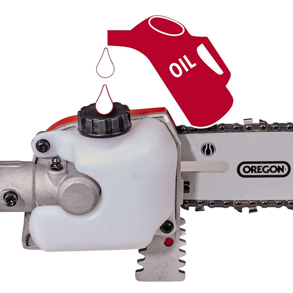 Taille-haie électrique multifonction 900W 2en1 et tronçonneuse avec perche télescopique jusqu'à 260 cm EINHELL GC-HC 90/2046 T