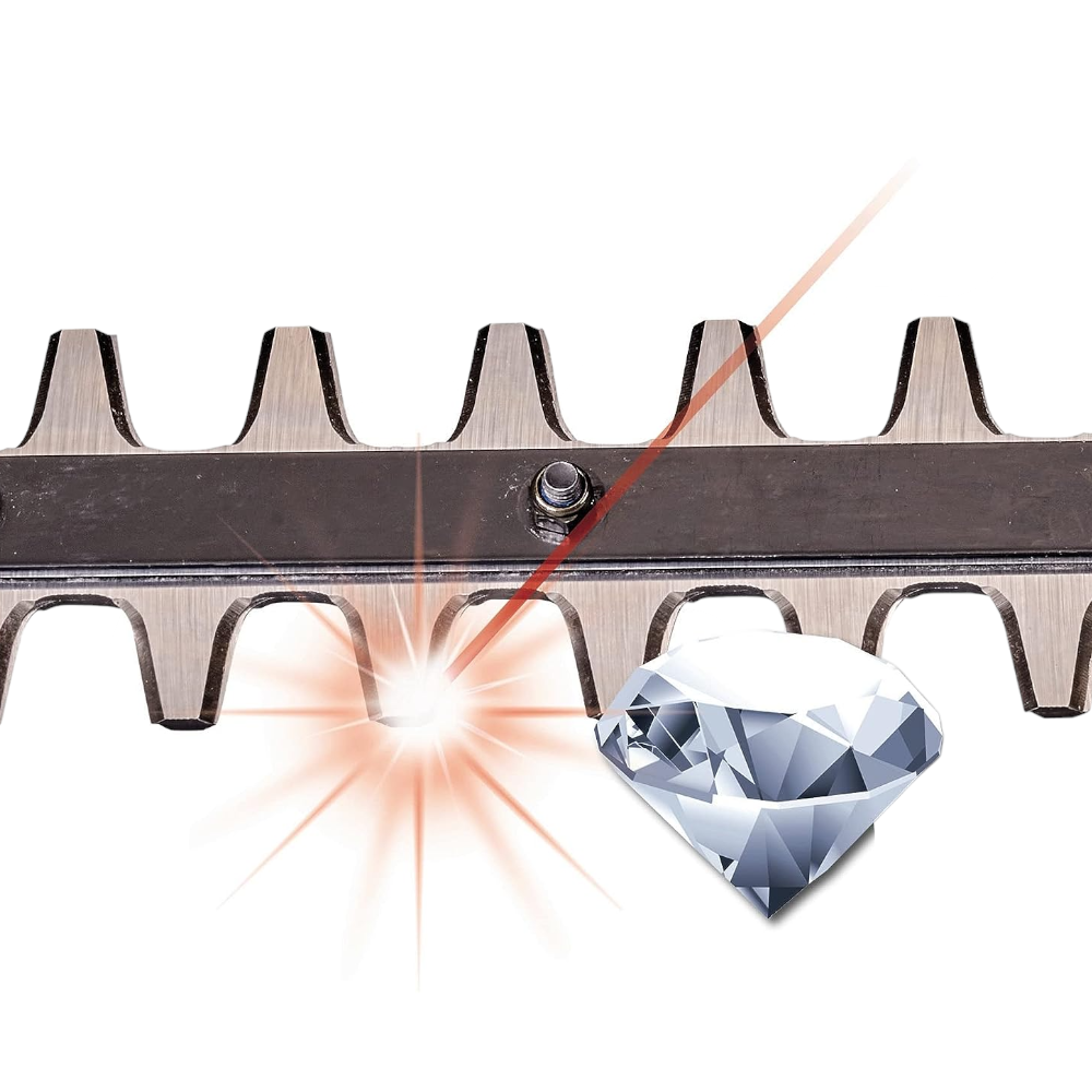 Taille-haie électrique multifonction 900W 2en1 et tronçonneuse avec perche télescopique jusqu'à 260 cm EINHELL GC-HC 90/2046 T