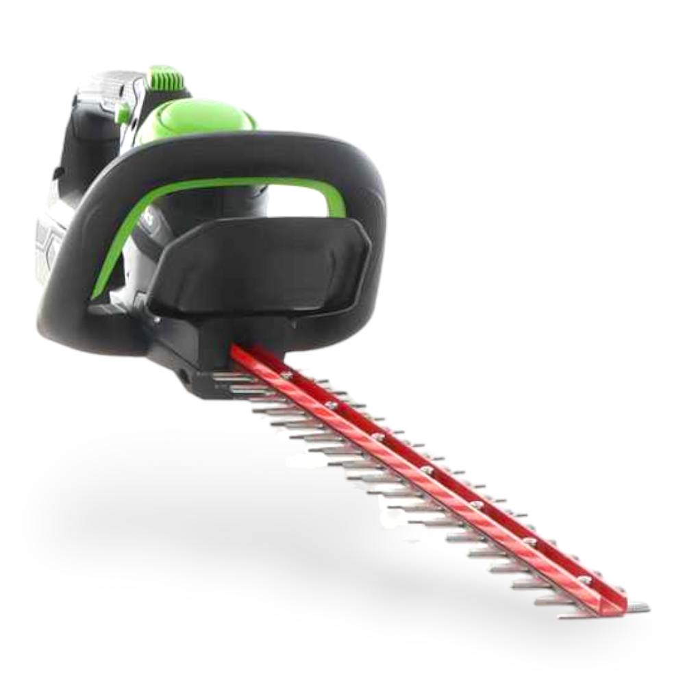 Taille-haie sans fil 48V avec kit batterie et chargeur, lame 61 cm et poignées réglables GREENWORKS G48HTK2