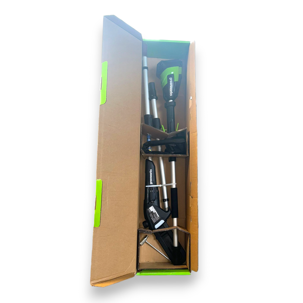 Taille-branches sur batterie 48V avec tige télescopique jusqu'à 250 cm Greenworks G48PS