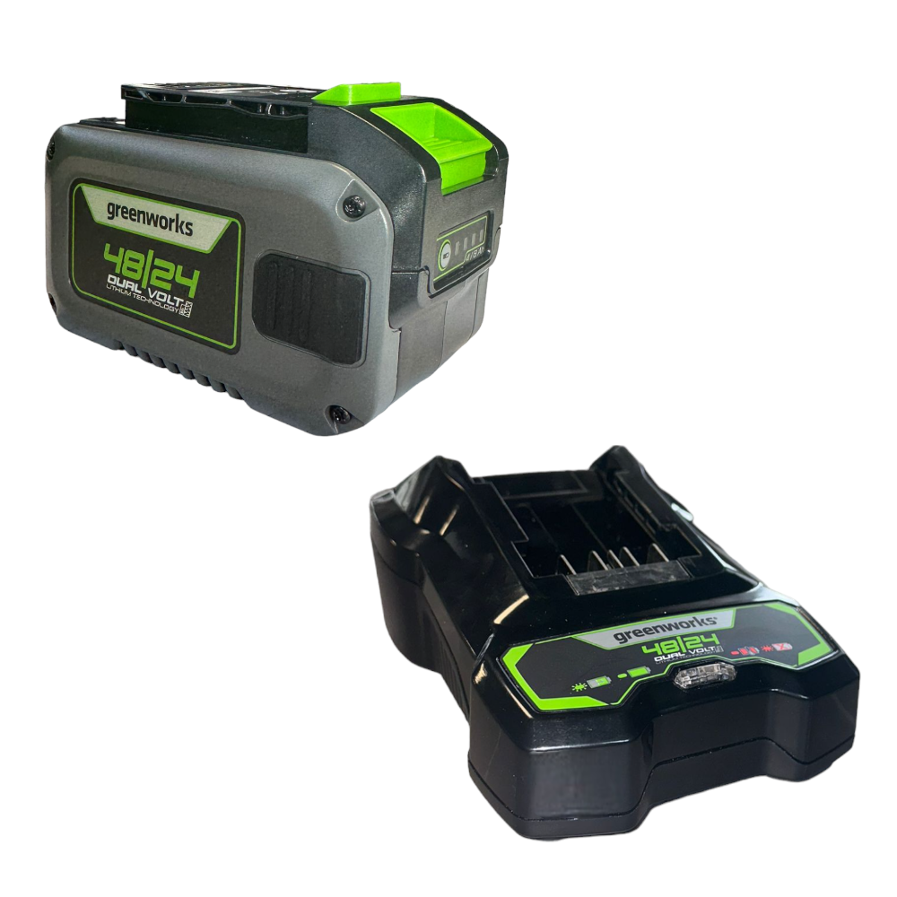 Batterie 48V avec chargeur pour outils du kit de démarrage GREENWORKS