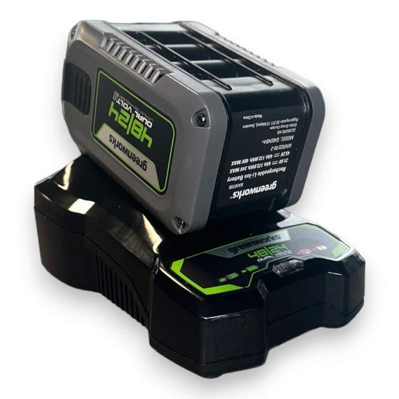 Caricabatterie per utensili e batterie 48/24V GREENWORKS G4824C4