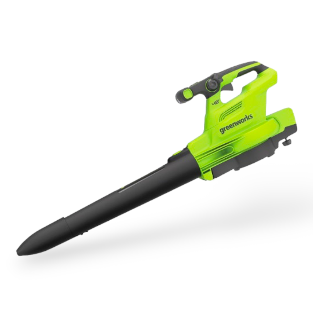 Souffleur/aspirateur multifonctionnel 3 en 1, alimenté par batterie 48V, avec moteur sans balais et régulation de puissance GREENWORKS GD48B