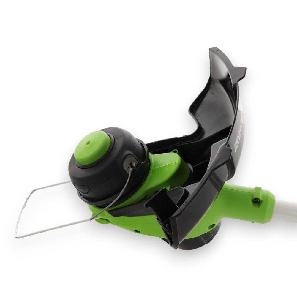 Coupe-bordure léger de 48 V avec tête double avec chargeur GREENWORKS et kit de batterie