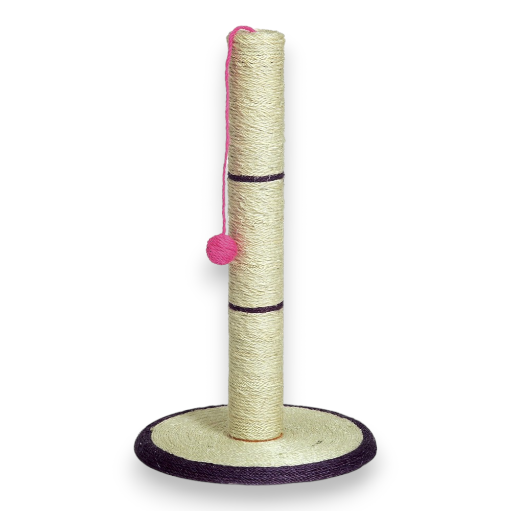 Arbre à chat colonne en sisal avec boule pour chat H59 cm CAMON