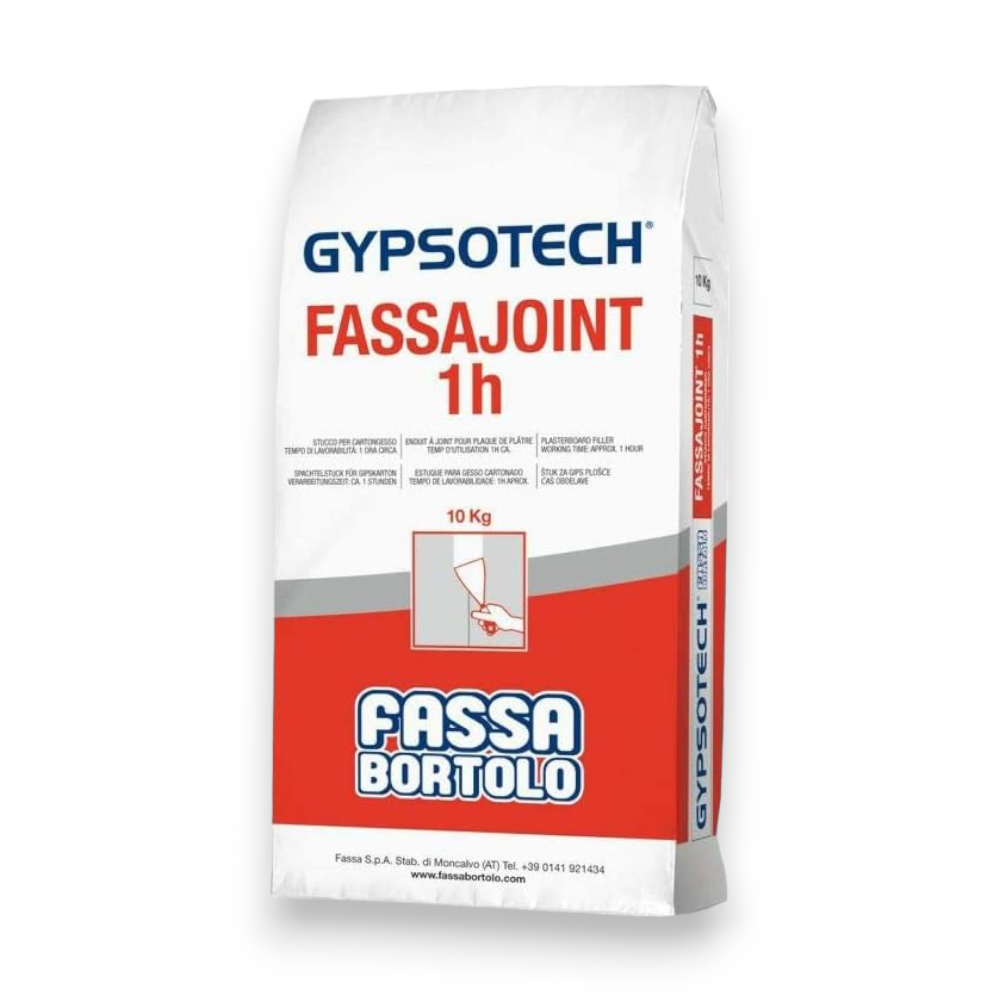 Enduit en poudre spécifique pour intérieurs Sac de 10 kg Fassajoint H1 