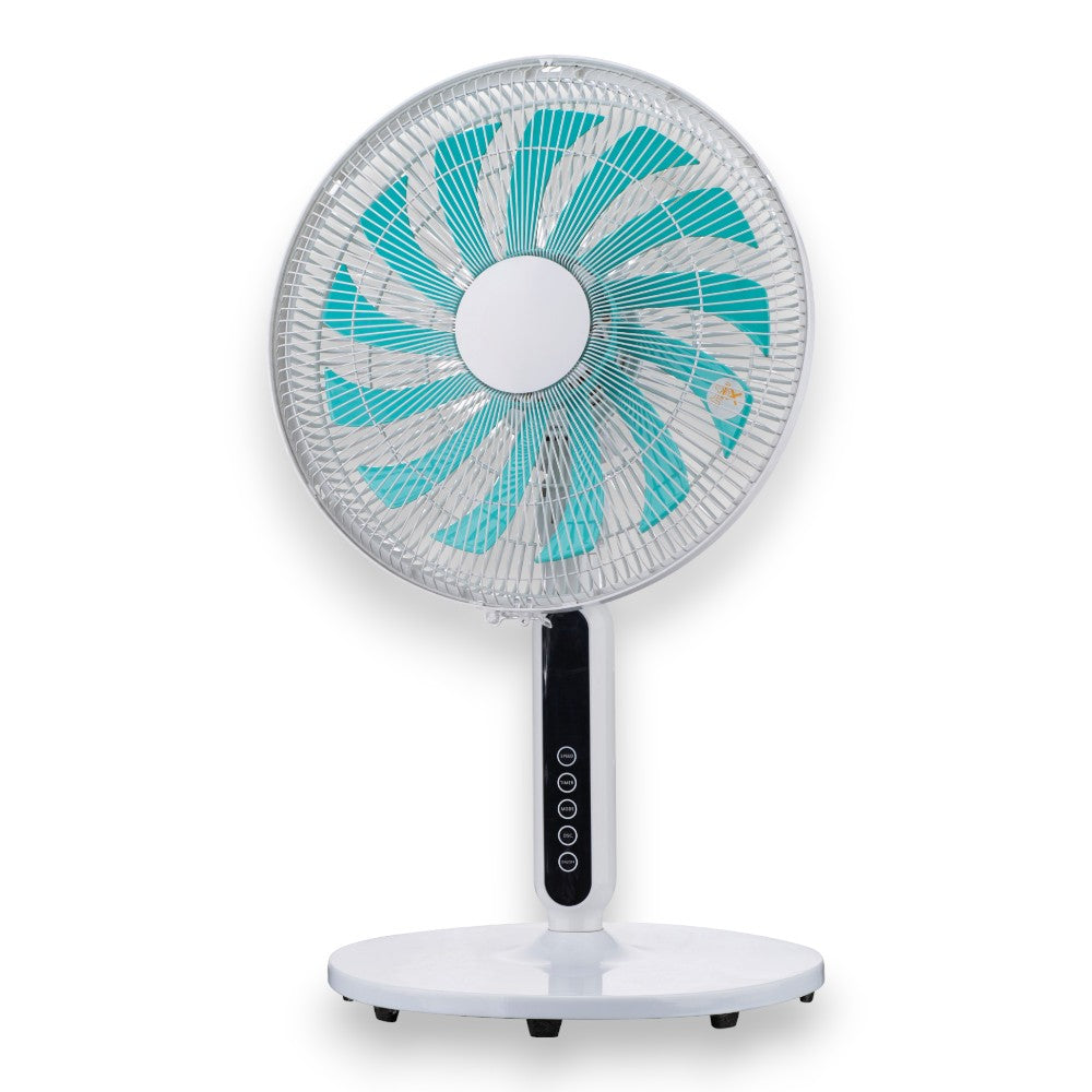 Ventilateur sur pied à 13 pales avec moteur silencieux et écran tactile avec hauteur réglable sur 3 niveaux 