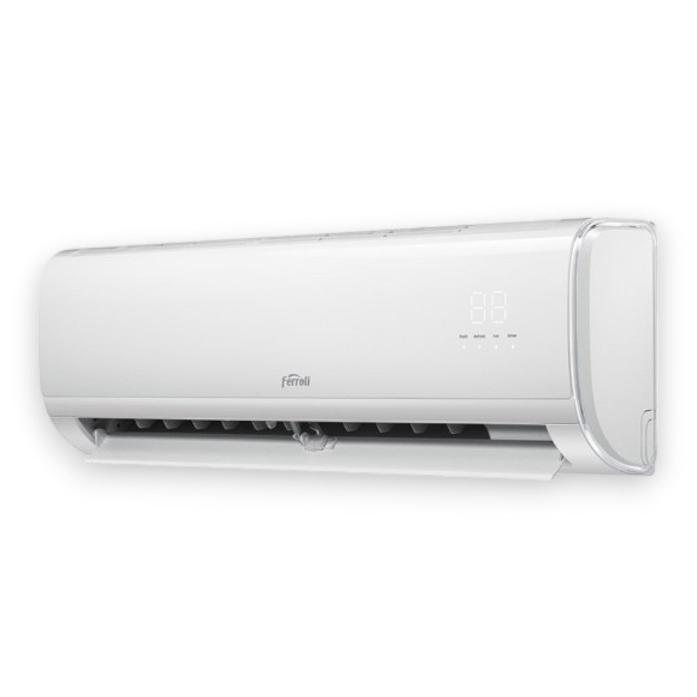 Unité intérieure split de climatisation Eco R32 classe A++ avec quadruple filtrage et télécommande avec Wi-Fi Ferroli Giada 