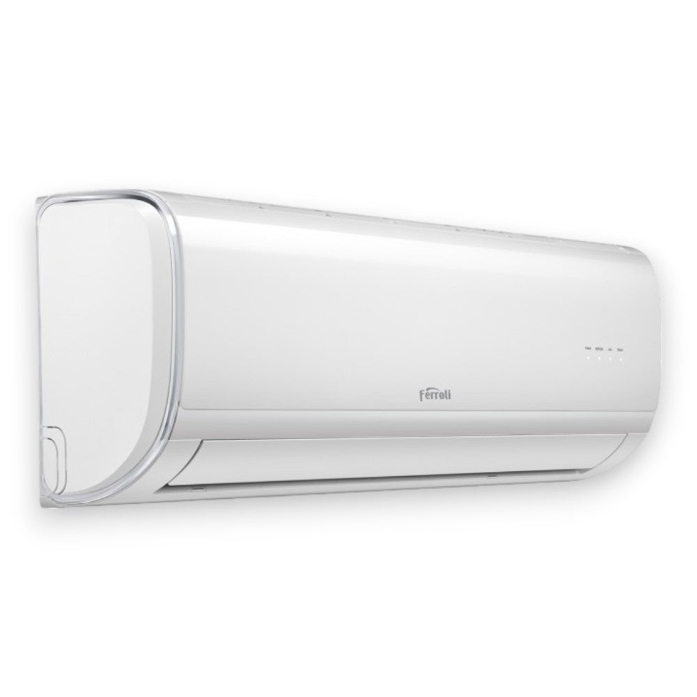 Unité intérieure split de climatisation Eco R32 classe A++ avec quadruple filtrage et télécommande avec Wi-Fi Ferroli Giada 