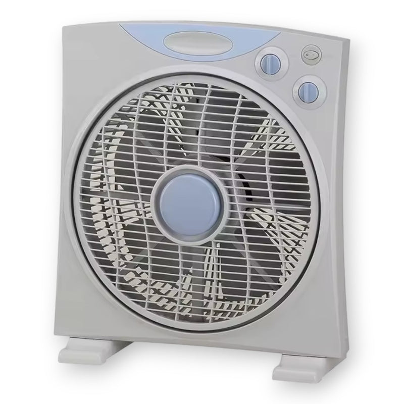 Ventilatore box 40W con griglia rotante e timer regolabile
