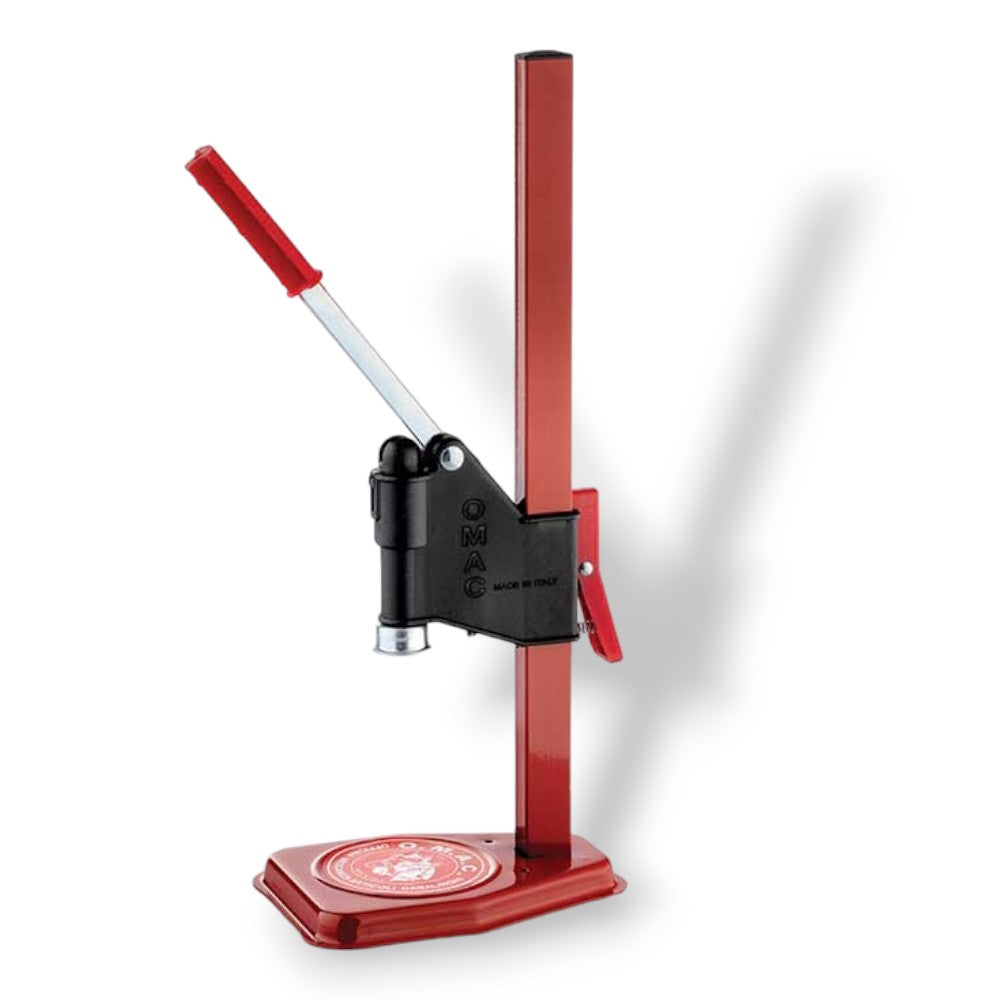 Boucheuse manuelle avec verrouillage des trous pour capsules couronnes sur bouteilles de transformation de tomates OMAC