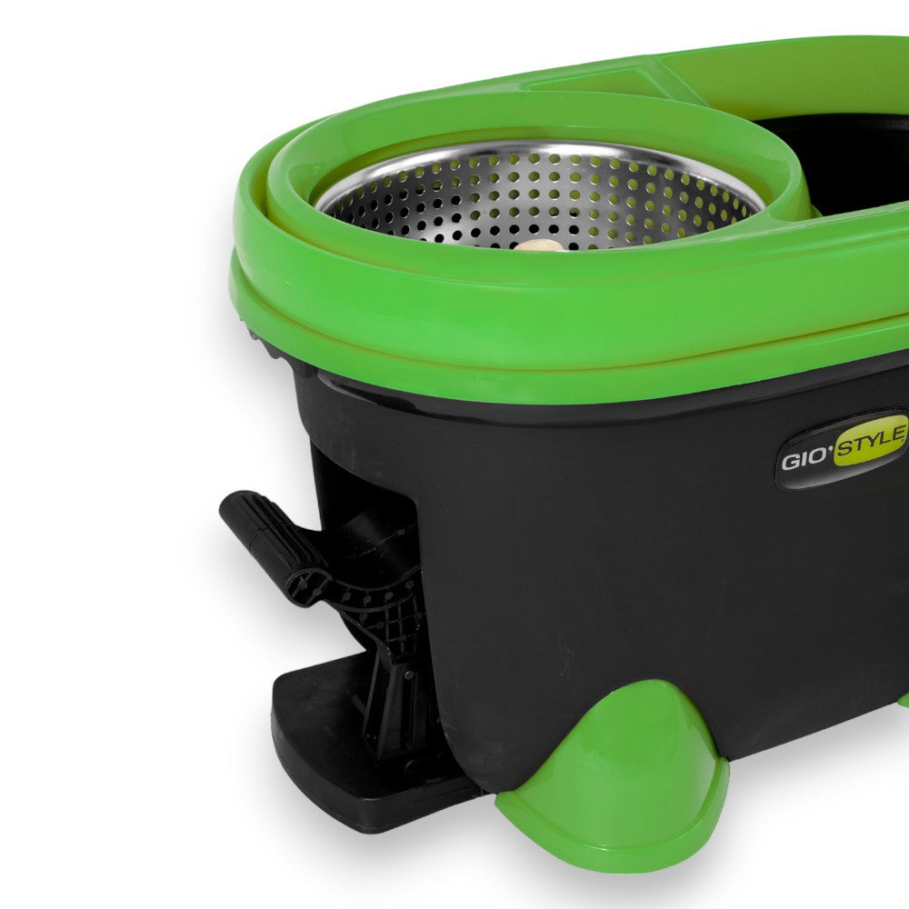 Seau à vadrouille pour le nettoyage des sols avec panier rotatif pour tous types de sols Spin Mop 360 GiòStyle 