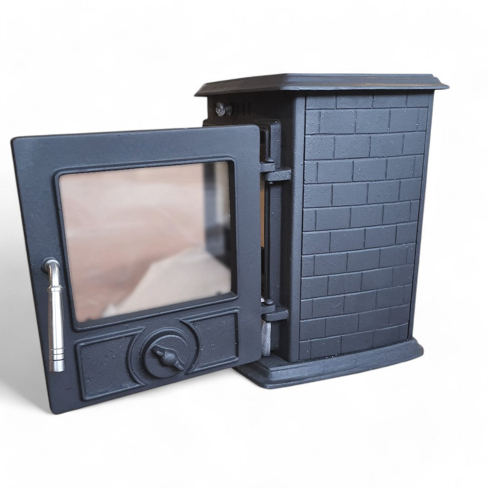 Poêle en fonte avec chauffage au bois 5,1Kw