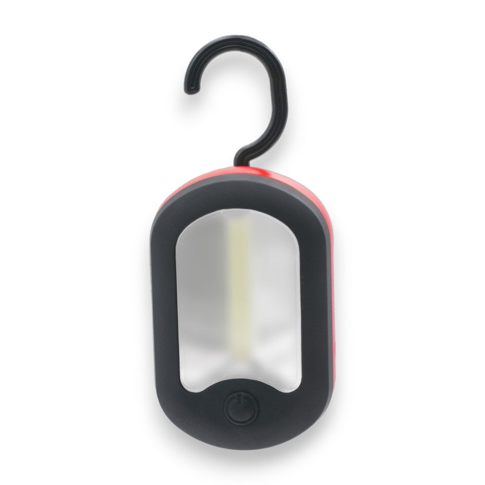 Torcia lampada portatile led 2W con gancio orientabile e magnete posteriore per campeggio e lavori notturni Century Funny