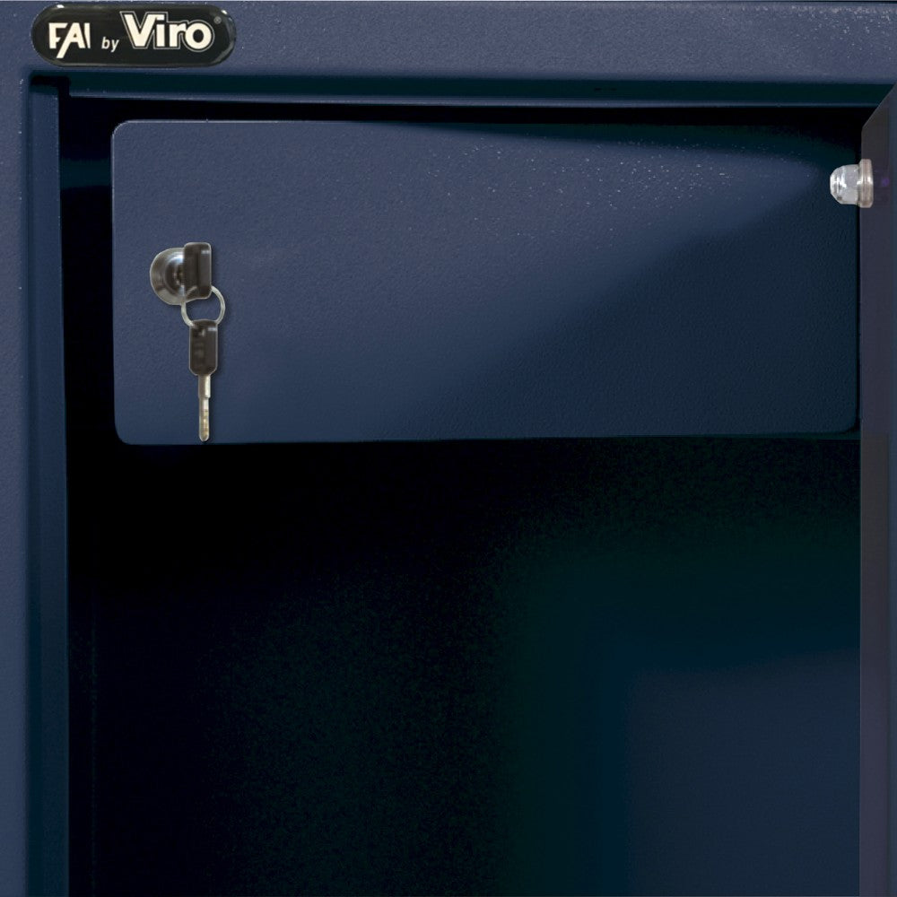 Armoire coffre-fort pour fusils 5 places en acier anti-rayures avec serrures sûres et anti-effraction Fai Viro