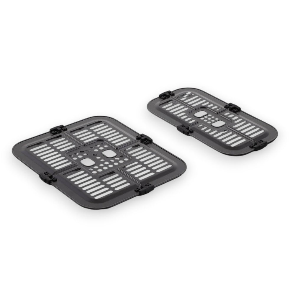 Friggitrice ad aria 1700W con doppio cestello e display touch Eldorada Dual