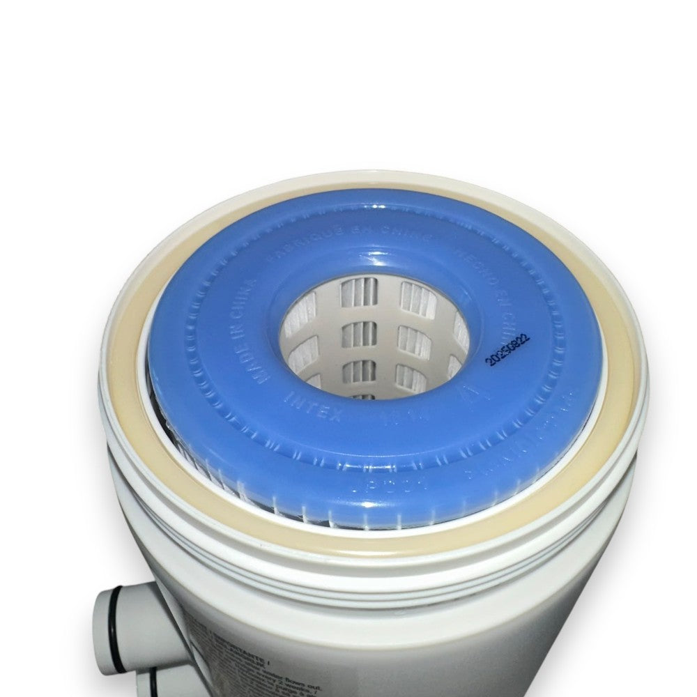 Pompe avec filtre à cartouche pour piscines jusqu'à 6 500 litres - poids 3,60 kg (28604)