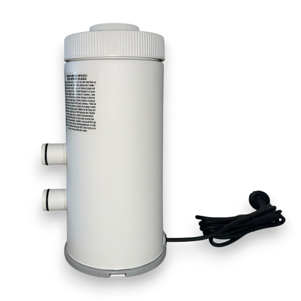 Pompe avec filtre à cartouche pour piscines jusqu'à 6 500 litres - poids 3,60 kg (28604)