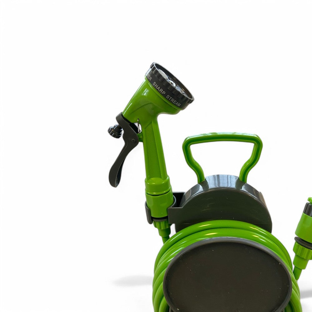 Tuyau d'irrigation de 10 mètres avec pistolet multifonction Kit de démarrage 8 jets Brixo Iris Balcony