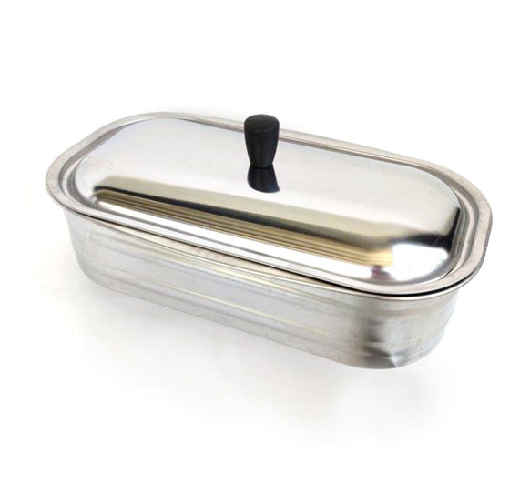 Bouilloire avec plateau et louche en inox pour poêles à bois Nordica 3.5