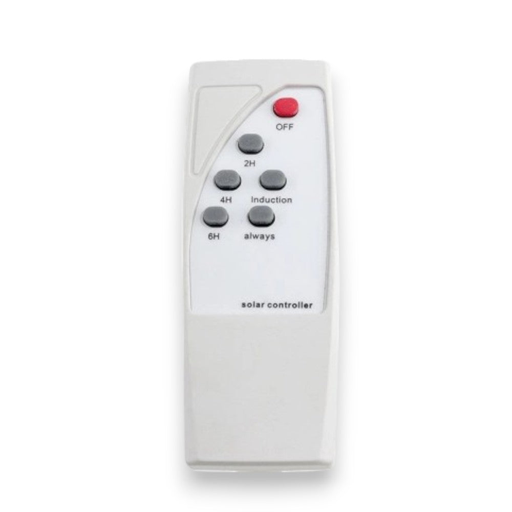 projecteur de rue avec panneau solaire de 12 watts - 1200lm - 6000k