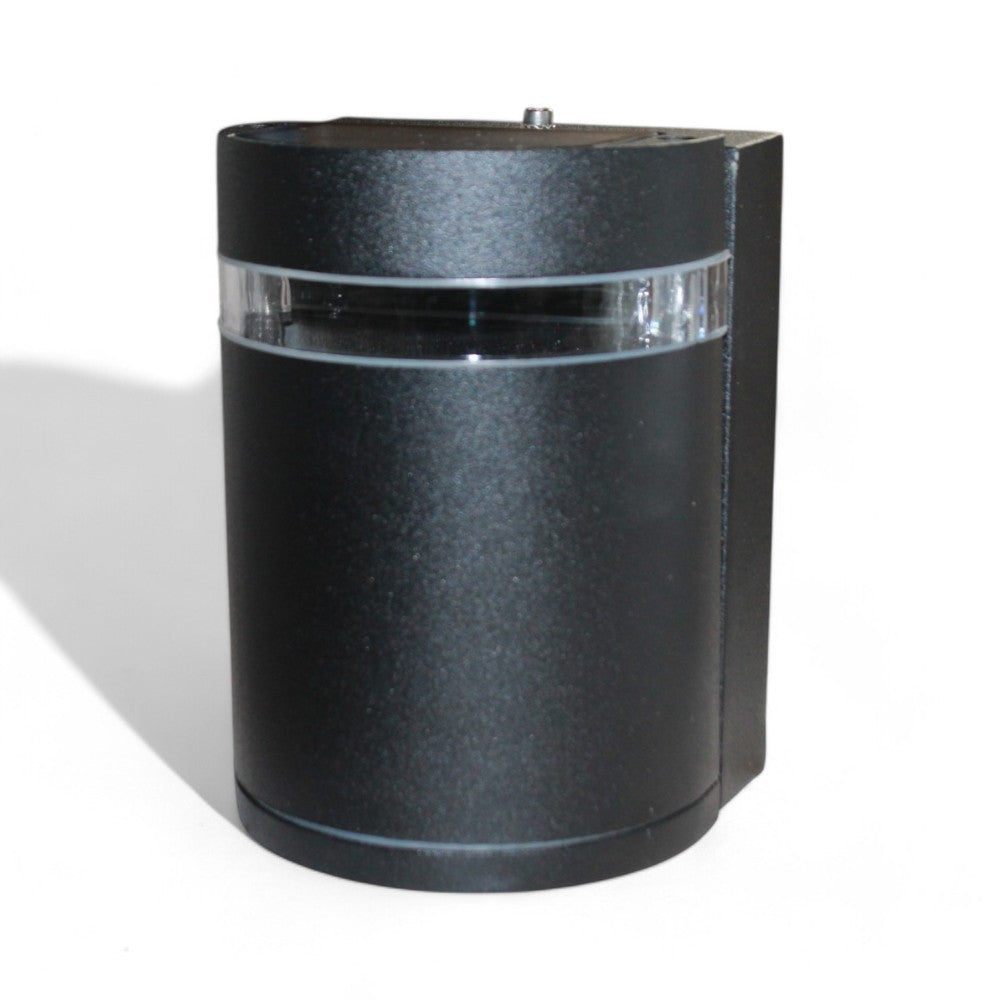 Lanterne murale d'extérieur en aluminium noir H15cm Collection Whiskey Garden Deluxe