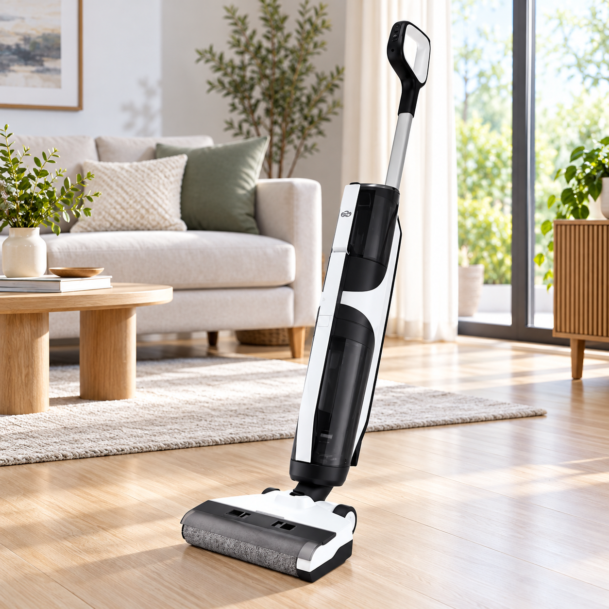 Scopa elettrica lavapavimenti a batteria 300W 3in1 con azione centrifuga e doppio serbatoio sporco pulito BSW9003