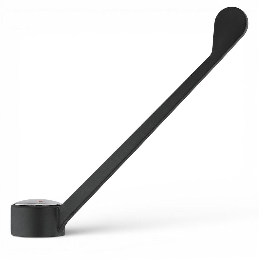 Leva clinica per miscelatori a monocomando 26 cm nera in nylon