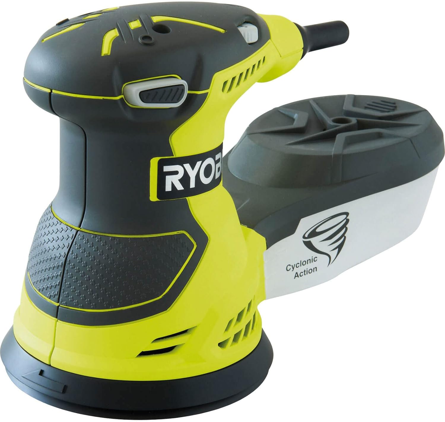 Ponceuse orbitale aléatoire rotative à action cyclonique ros300 Ryobi 300 watts