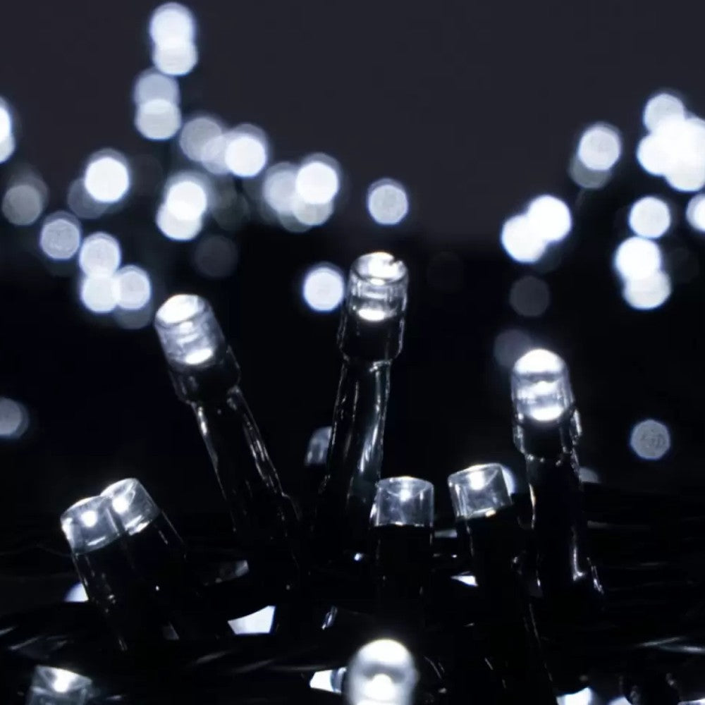 Luci catena natalizie lineare 1000 Led luce fredda