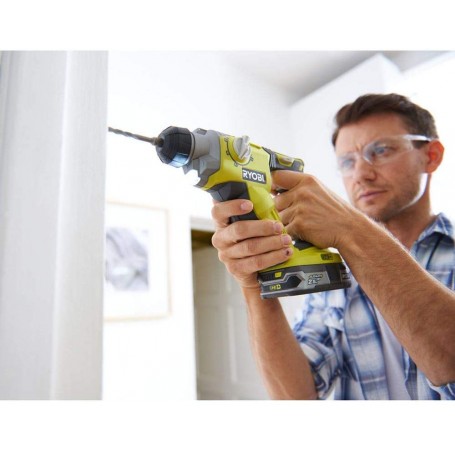 Ryobi 18v 2.5ah marteau burineur alimenté par batterie sds plus r18sds-125s