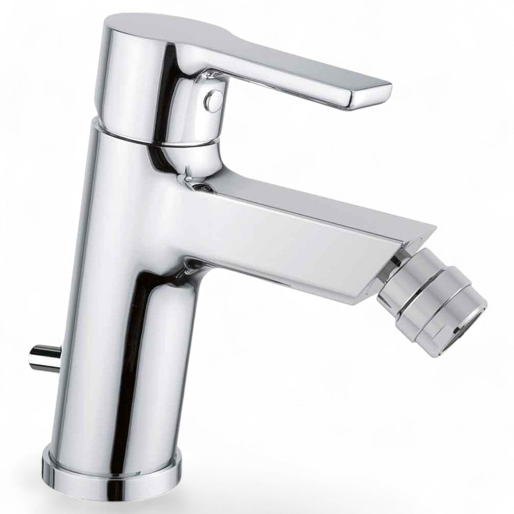 Miscelatore bidet in acciaio cromato 15.6x4.5xH16.3 cm