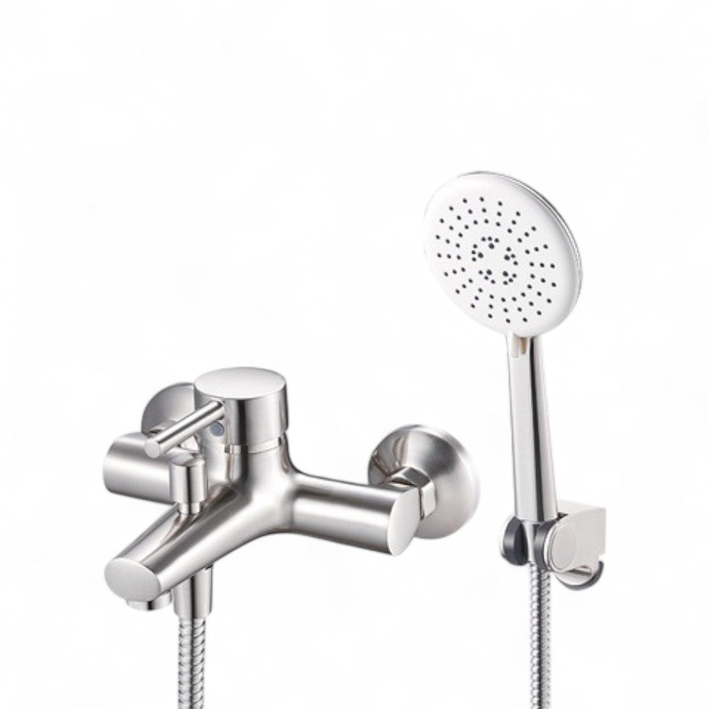 ATLANTIK40 mitigeur de baignoire et douchette chromés 