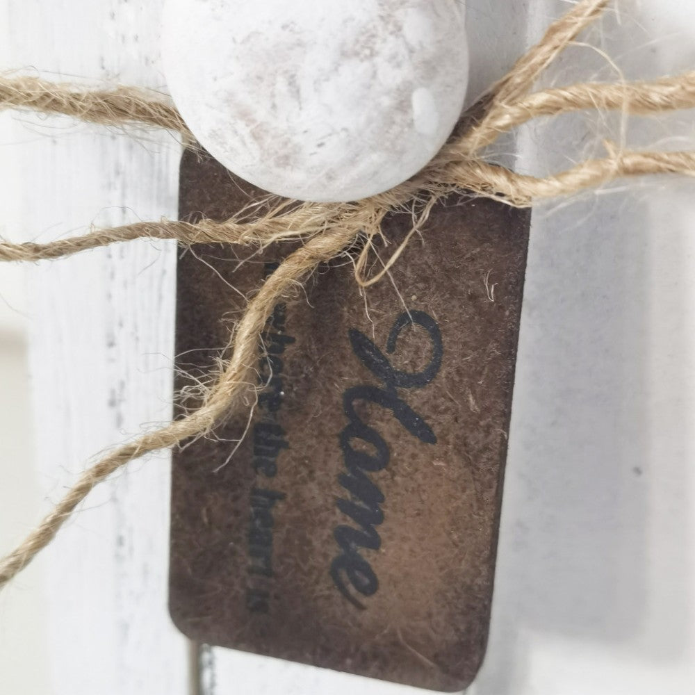 Mobile mobiletto comodino bianco e beige con 1 cassetto e 1 anta 35x28xH56 cm