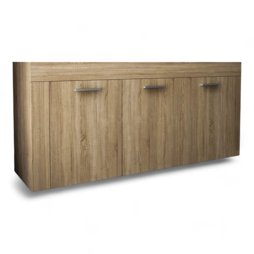 buffet 'sb8' chêne clair cm 150x40x81h