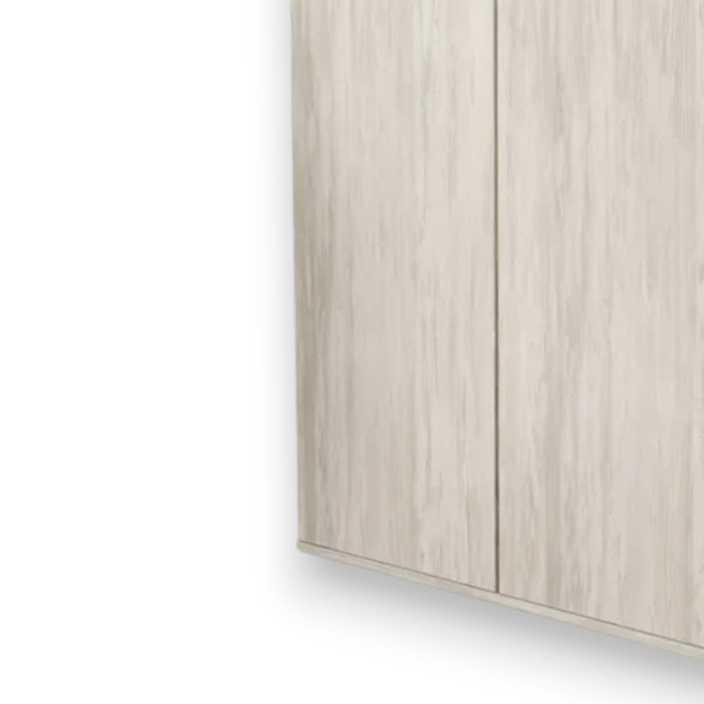 meuble de rangement à deux portes 'flexy s1' pin clair 71x36x83h cm