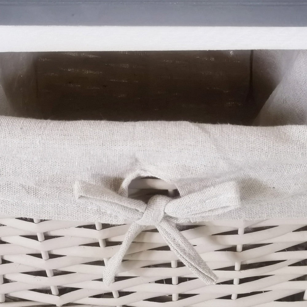 Mobiletto cassettiera in legno con 4 cassetti 35x28xH73 cm