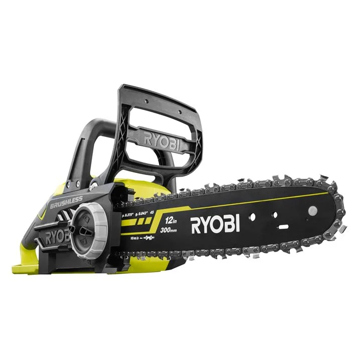 Tronçonneuse sans balais sur batterie OCS1830 Ryobi 18V avec barre Oregon 30 cm