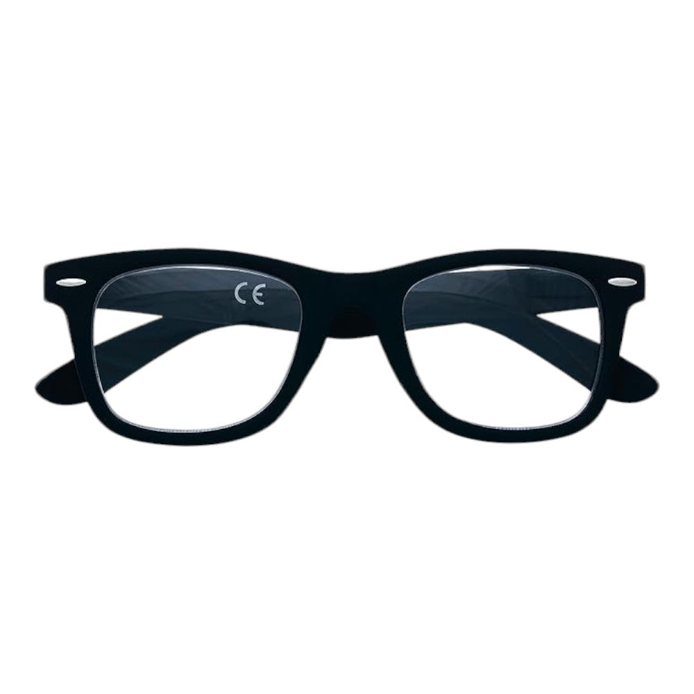 Lunettes de Lecture Monture Polycarbonate Noir Soft Touch Pr65 - dioptries +1.0 - 31Z-PR65-100