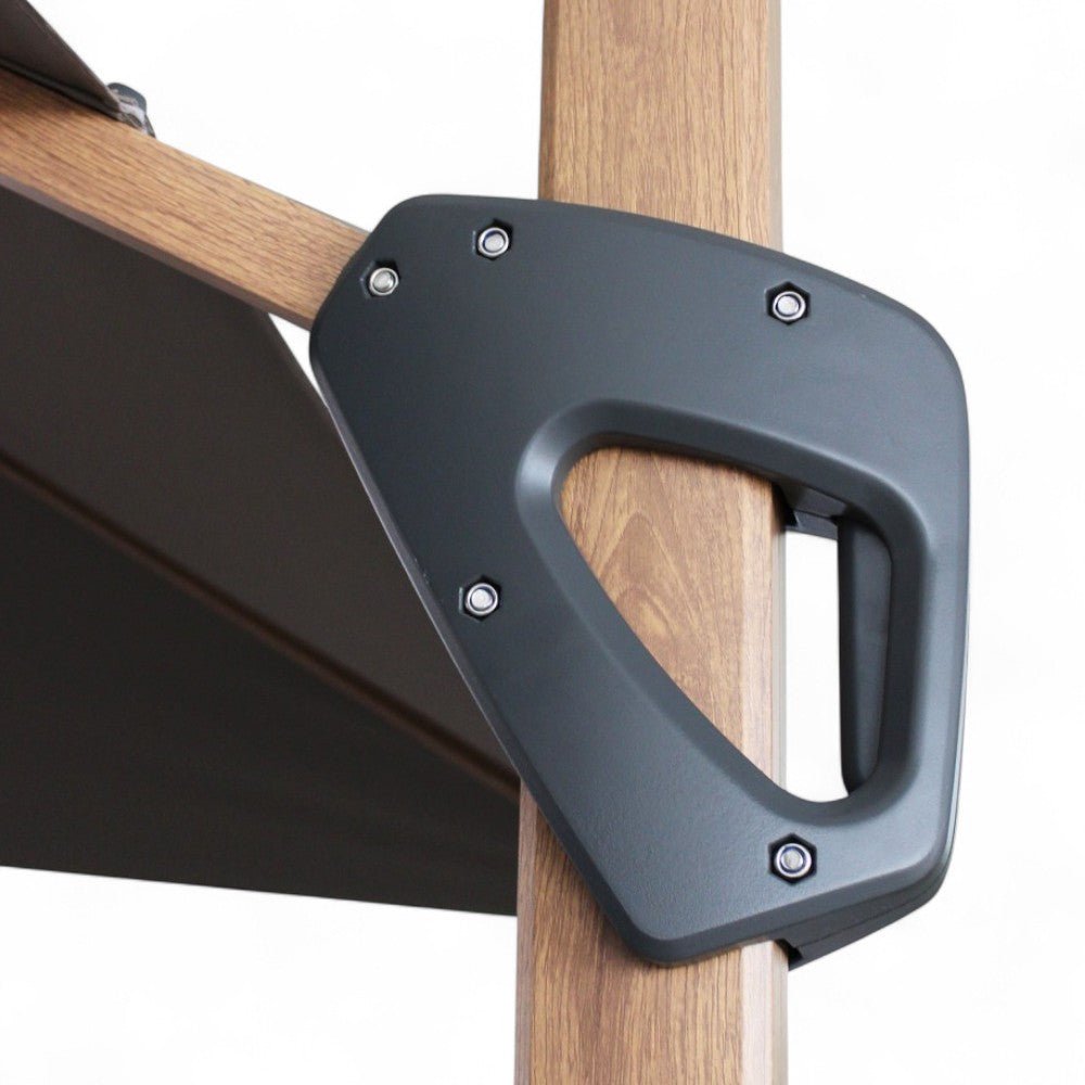 Mendel Parapluie Marron Effet Bois P/L 3 X 4 Taupe