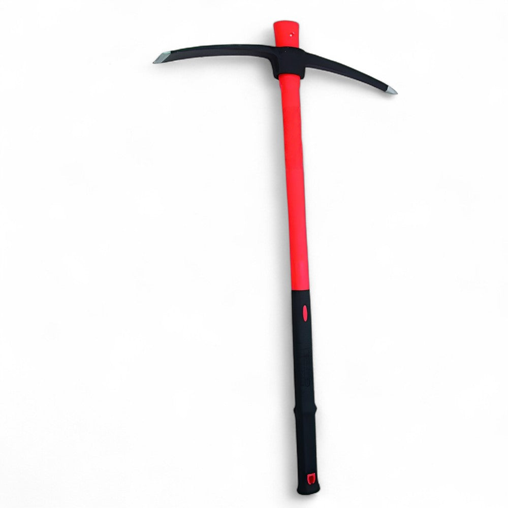Pioche en acier avec manche en fibre - gr.1500