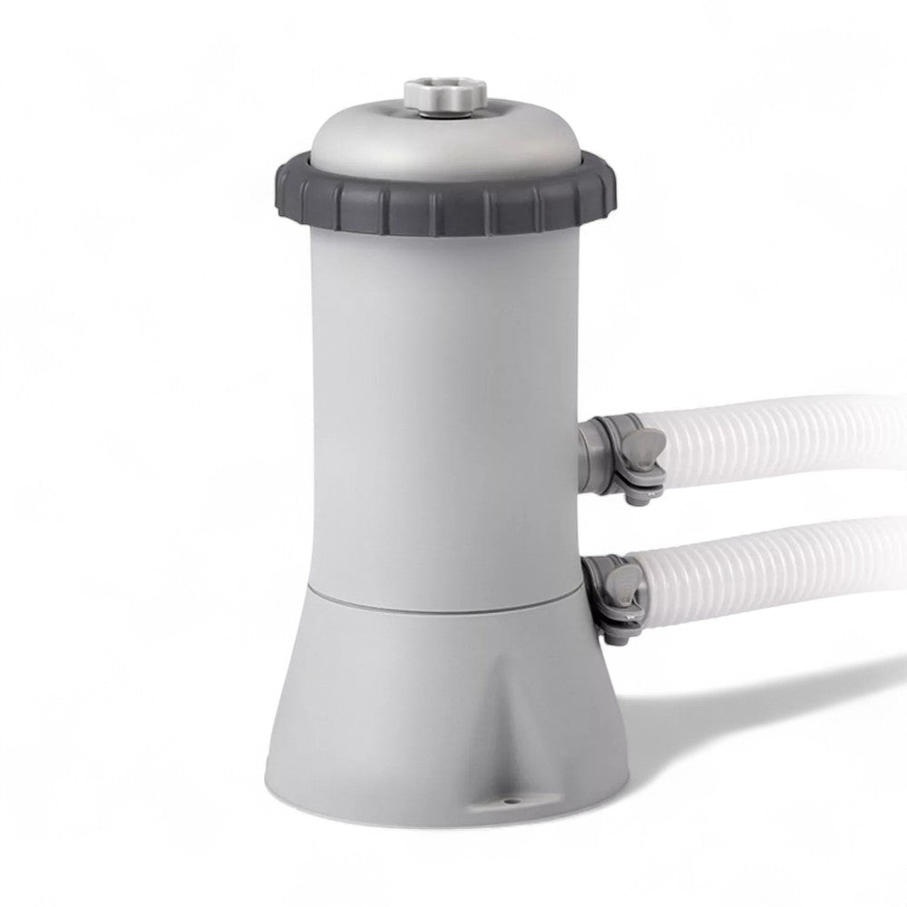 Piscine ronde autoportante "Easy Set" avec pompe filtrante 396x84h cm. - capacité 7290 lt - poids 17,8 kg (28142)