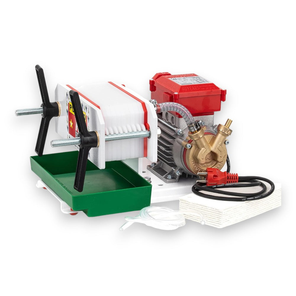 Pompe de filtration pour aliments avec plaques 10 Hp 0,5