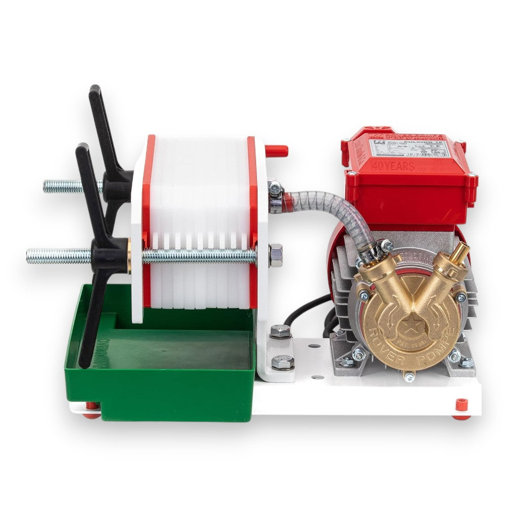 Pompe de filtration pour aliments avec plaques 10 Hp 0,5