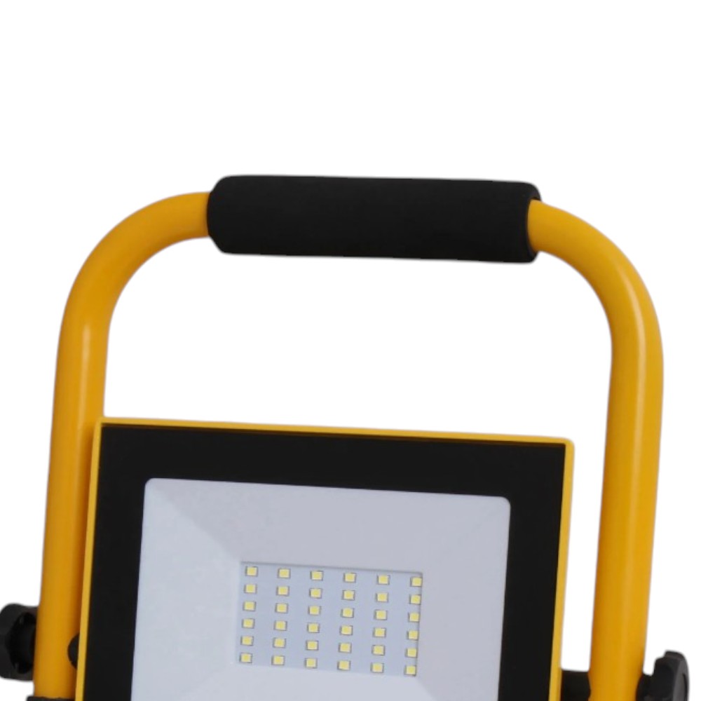 projecteur LED portable avec pied rabattable 'ideal star' 30w - 2550 lumen - 4500k