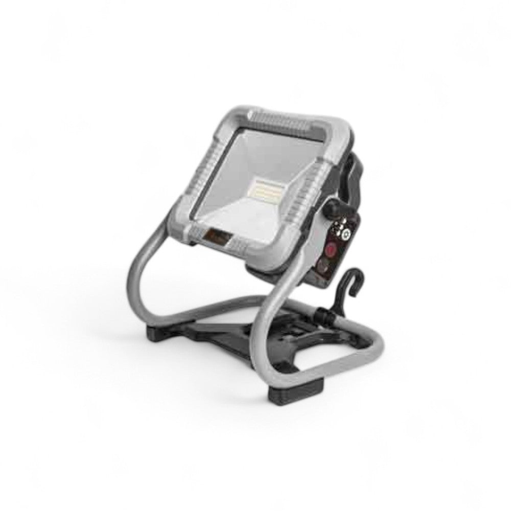 Proiettore a batteria 20V con potenza regolabile 10/20/30 Watt luce fredda