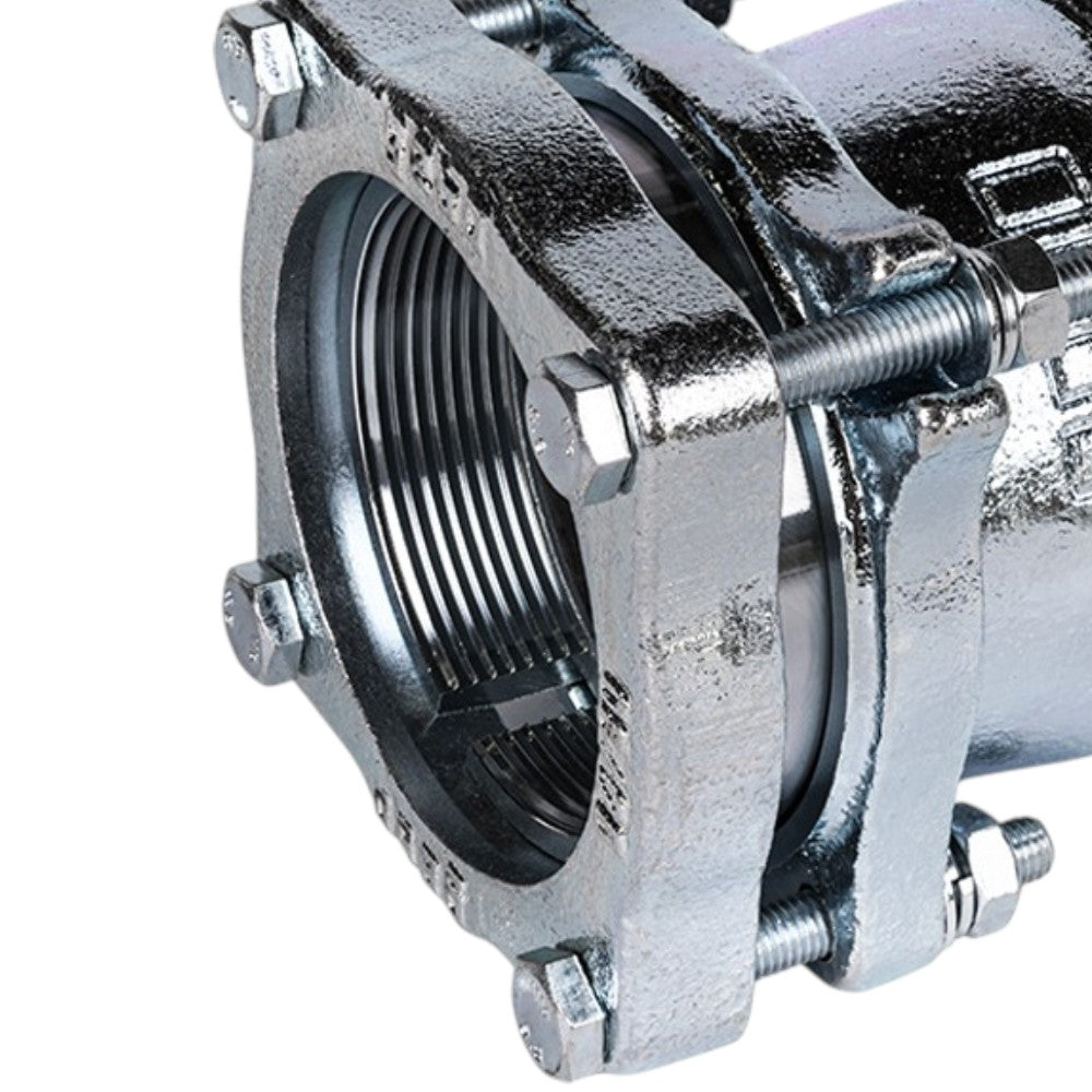 Raccordo di compressione maschio flangiato 2"1/2" in ghisa