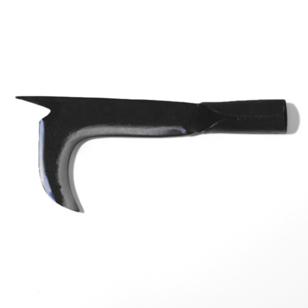 Roncola tipo con lama in acciaio curva 24 cm e manico a tubo