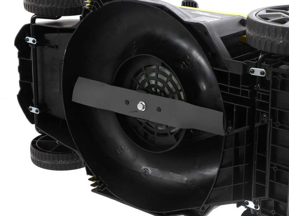 RLM15E 36h Tondeuse à gazon électrique poussée Ryobi 1500 watts avec réglage de la hauteur de coupe de 36 cm